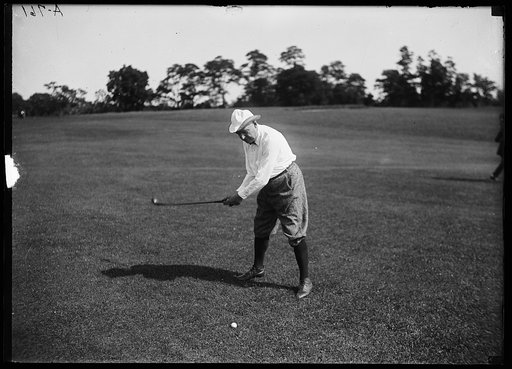 Warren Harding, golf