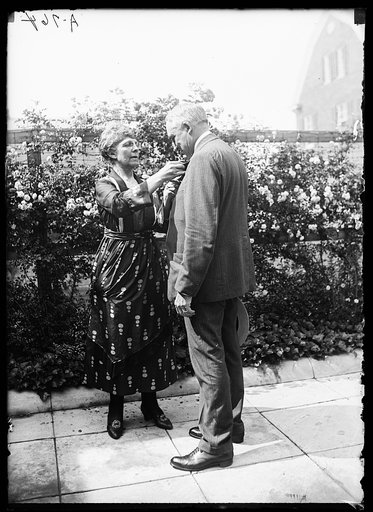Florence and Warren Harding