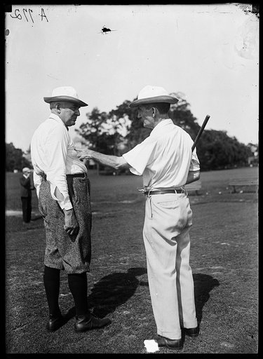 Warren Harding, golf