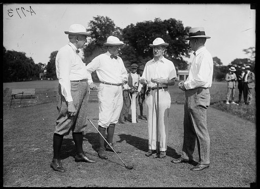 Warren Harding, golf