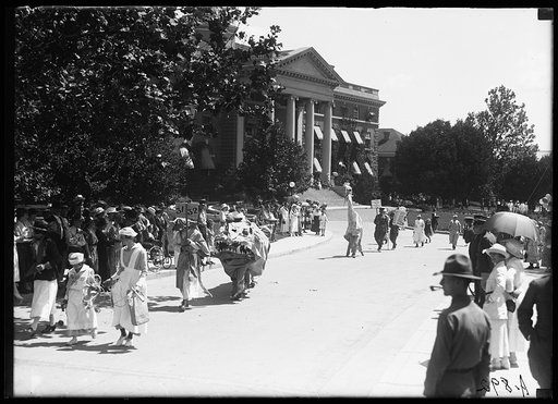 Walter Reed Hospital, July 4, 1920
