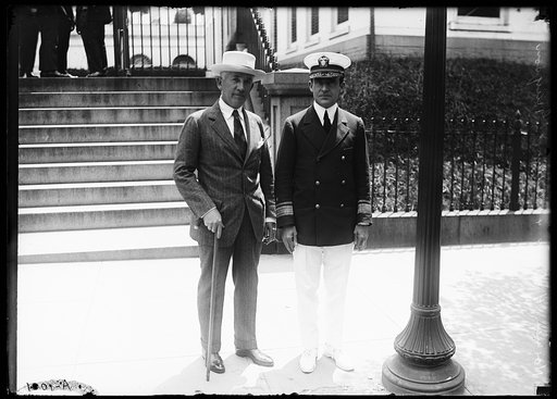 Admiral Cary Grayson & Norman H. Davis