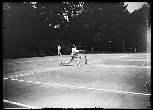 ...] Edgar [tennis