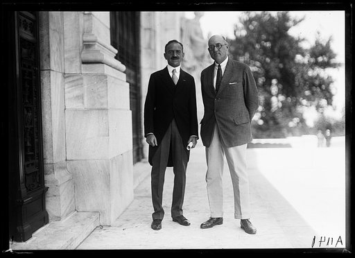 Men at Pan American Union Building, Washington, D.C.