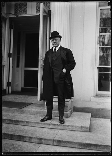 Man at White House, Washington, D.C.