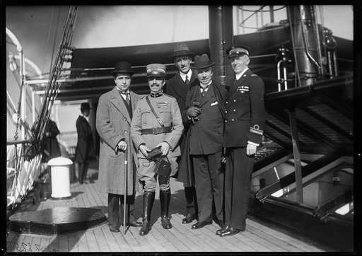 Group on deck of boat