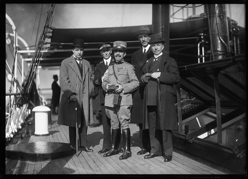 Group on deck of boat