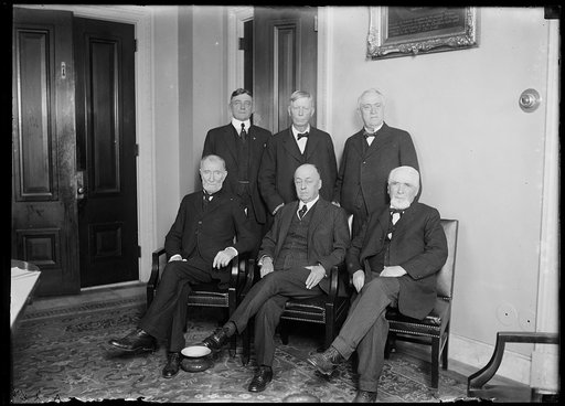 Group: Joseph Cannon, left front