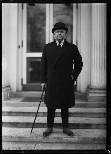 Man at White House, Washington, D.C.