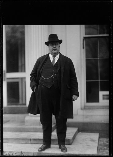 Man at White House, Washington, D.C.