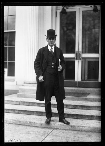 Man at White House, Washington, D.C.