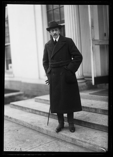 Man at White House, Washington, D.C.