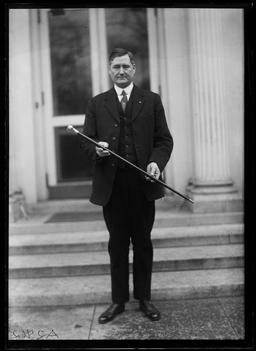 Man at White House, Washington, D.C.