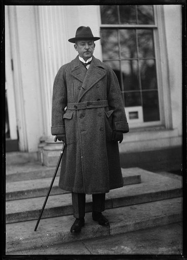 Man at White House, Washington, D.C.