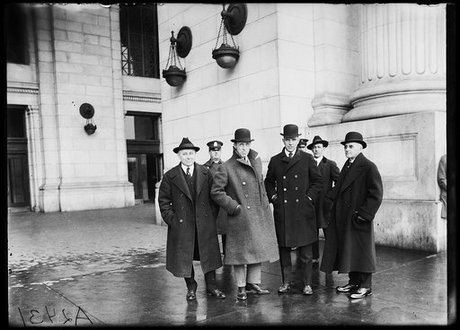 Group outside Union Station, Washington, D.C.