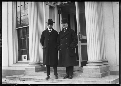 Joseph Tumulty, right. White House, Washington, D.C.