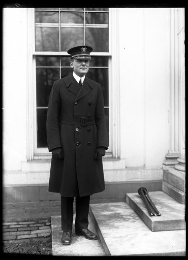 Man at White House, Washington, D.C.