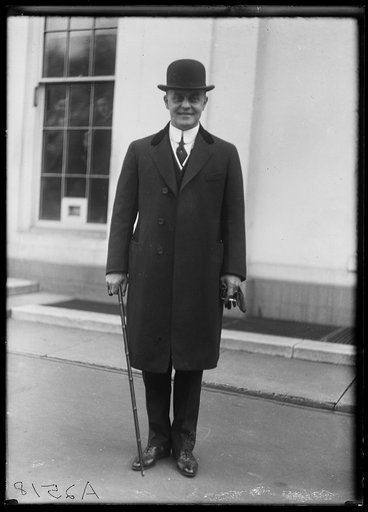 Man at White House, Washington, D.C.