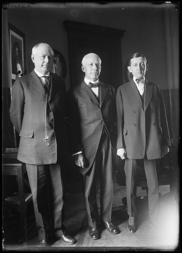 William H. Hayes, right