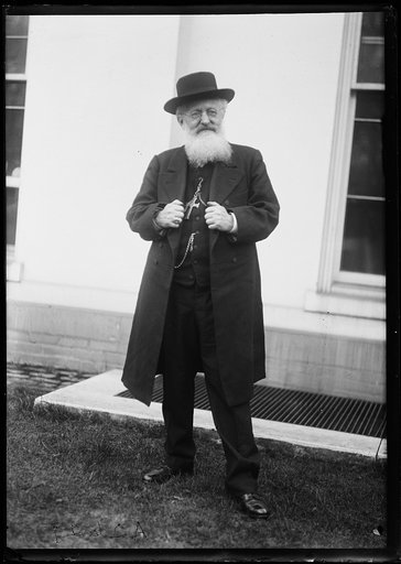 Man at White House, Washington, D.C.