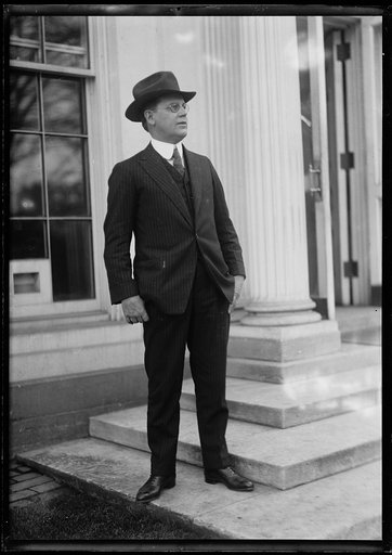 Man at White House, Washington, D.C.