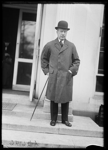 Man at White House, Washington, D.C.