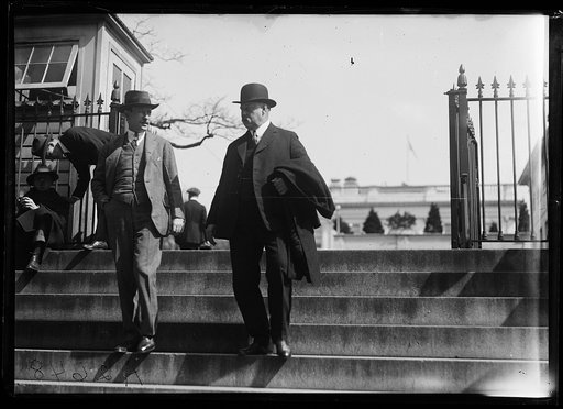 John J. Weeks, right