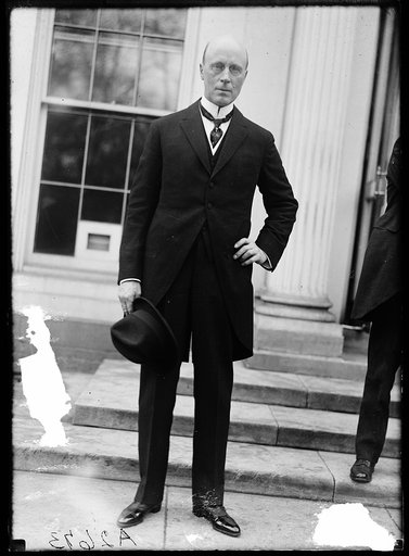 Man at White House, Washington, D.C.