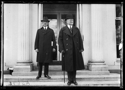 Men at White House, Washington, D.C.