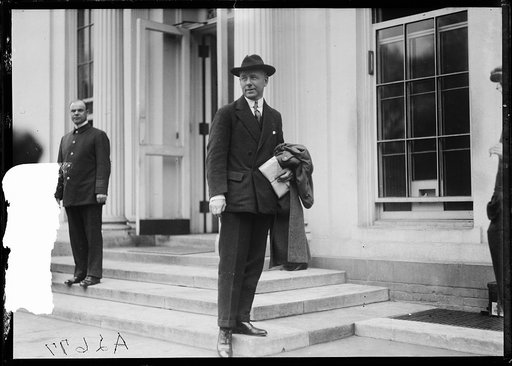 Man at White House, Washington, D.C.