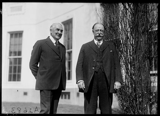 Warren G. Harding and William H. Taft, White House, Washington, D.C.