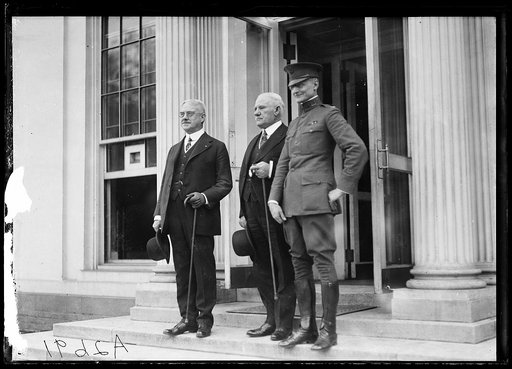 Men at White House, Washington, D.C.