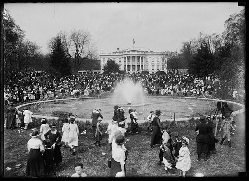Children, Easter Egg Hunt at White House, Washington, D.C.