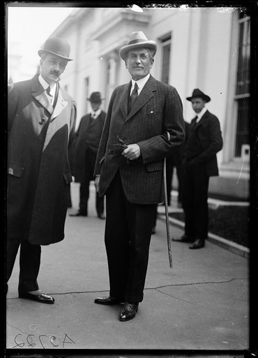 Men at White House, Washington, D.C.