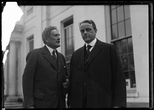 Men at White House, Washington, D.C.