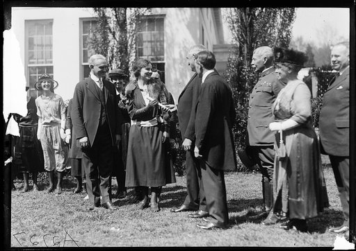 Butterfield [with President Harding at White House, Washington, D.C.