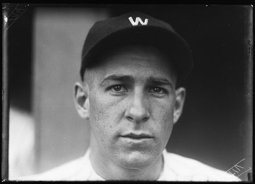 Bucky Harris, second baseman baseball player with the Washington Senators