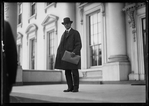 Man at White House, Washington, D.C.