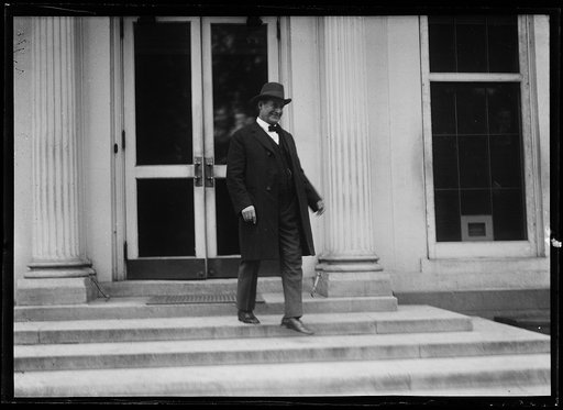 Man at White House, Washington, D.C.