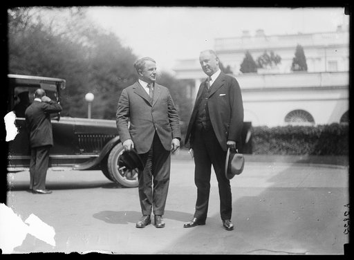 Men at White House, Washington, D.C.