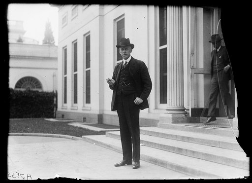 Man at White House, Washington, D.C.