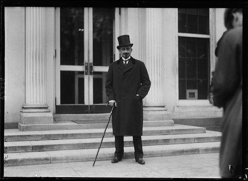 Man at White House, Washington, D.C.