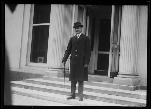Man at White House, Washington, D.C.
