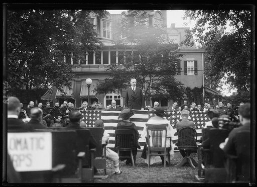 Nat'l Press Club Legion May Day at Marine barracks