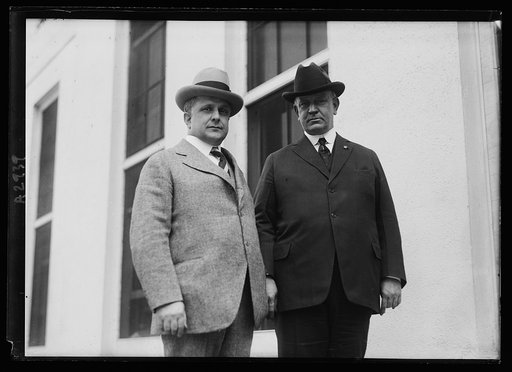 James J. Davis and Edwin Denby at White House, Washington, D.C.