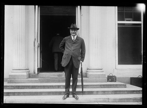 Man at White House, Washington, D.C.
