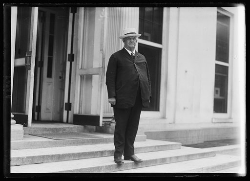 Man at White House, Washington, D.C.