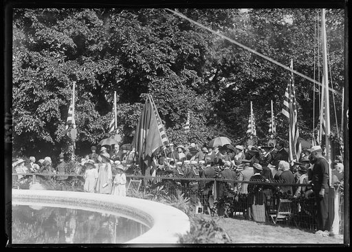 Ceremony at Dupont Circle Fountain, Washington, D.C.