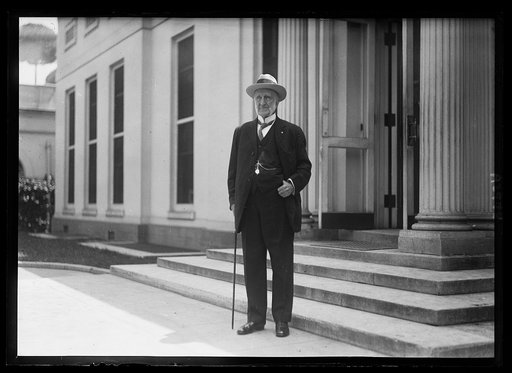 Man at White House, Washington, D.C.
