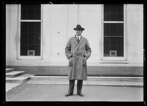 Man at White House, Washington, D.C.